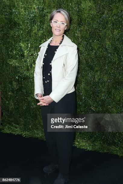 Mary Stuart Masterson attends Through Her Lens: The Tribeca Chanel Women's Filmmaker Program Luncheon at Locanda Verde on October 17, 2017 in New...