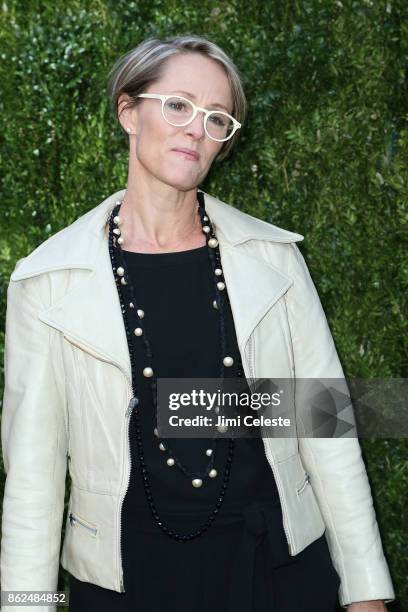 Mary Stuart Masterson attends Through Her Lens: The Tribeca Chanel Women's Filmmaker Program Luncheon at Locanda Verde on October 17, 2017 in New...