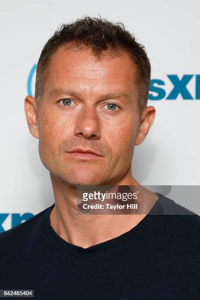 James Badge Dale visits the SiriusXM Studios on October 17, 2017 in New York City.