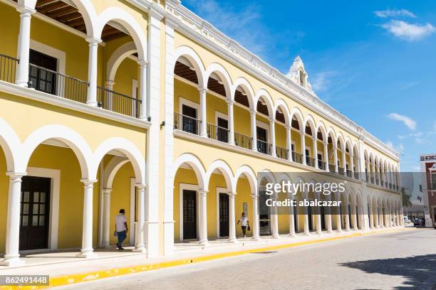 campeche library - campeche stock pictures, royalty-free photos & images