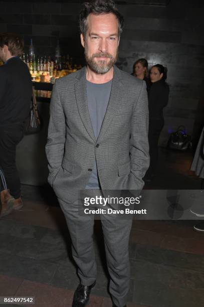 John Light attends the press night after party for "Venus In Fur" at Mint Leaf on October 17, 2017 in London, England.