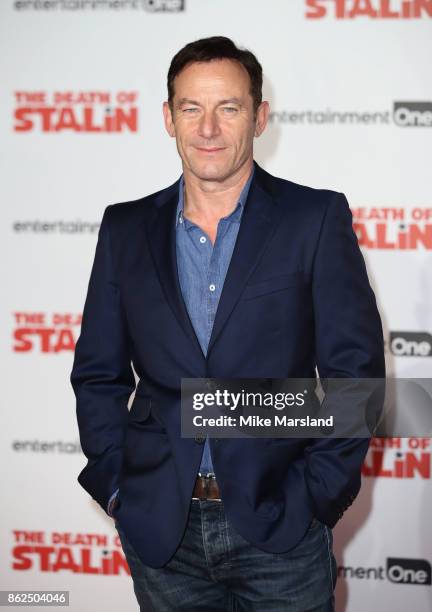 Jason Isaacs attends 'The Death Of Stalin' UK Premiere held at Bluebird on October 17, 2017 in London, England.