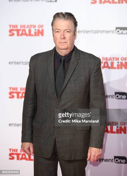 Roger Allam attends 'The Death Of Stalin' UK Premiere held at Bluebird on October 17, 2017 in London, England.