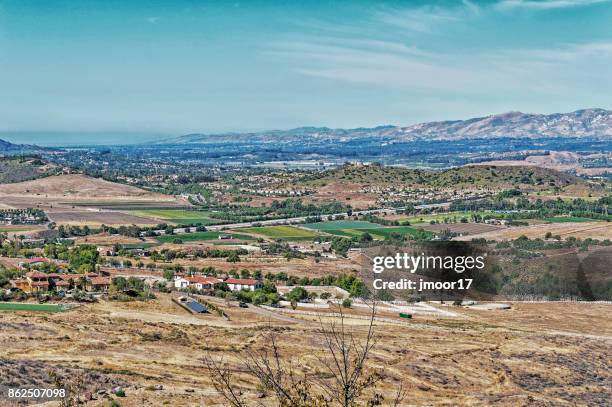 luxury simi valley views from above homes crops,landscaping - simi valley stock pictures, royalty-free photos & images