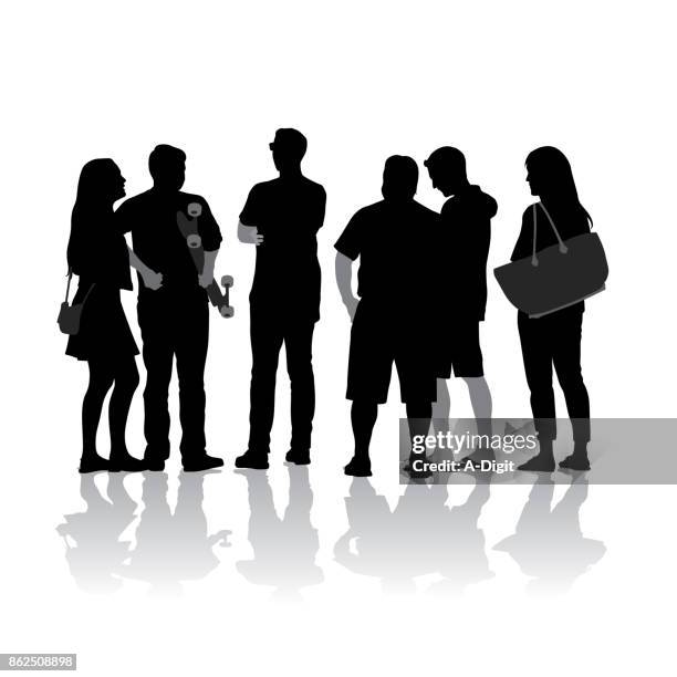 group activities conversation - kid sunglasses stock illustrations