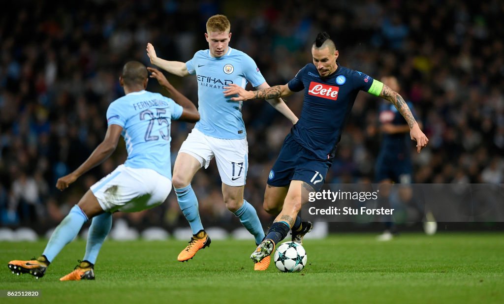 Manchester City v SSC Napoli - UEFA Champions League