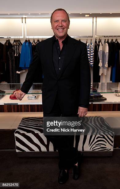 Michael Kors attends the launch of the Michael Kors flagship store on April 27, 2009 in London, England.