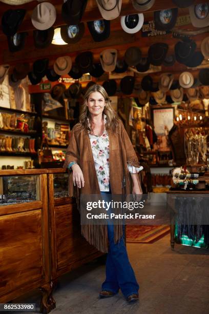 American businesswoman Aerin Lauder is photographed for How to Spend It on June 15, 2016 in Aspen, Colorado.