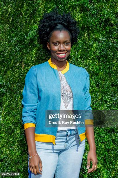 Adepero Oduye attends Through Her Lens: The Tribeca Chanel Women's Filmmaker Program Luncheon at Locanda Verde on October 17, 2017 in New York City.