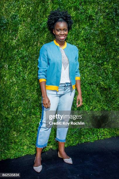 Adepero Oduye attends Through Her Lens: The Tribeca Chanel Women's Filmmaker Program Luncheon at Locanda Verde on October 17, 2017 in New York City.