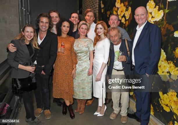 Edyta Budnik, director Rupert Goold, Luke Thallon, Vinette Robinson, Wil Coban, Victoria Hamilton, Nicholas Rowe, Charlotte Hope, Nigel Betts,...