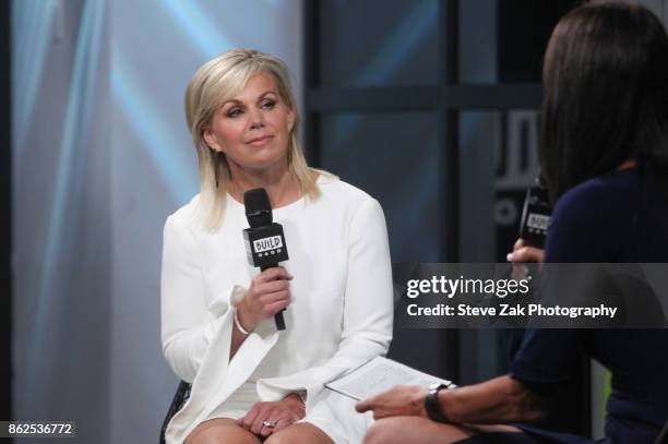 Author Gretchen Carlson attends Build Series to discuss her new book "Be Fierce: Stop Harassment And Take Back Your Power" at Build Studio on October...