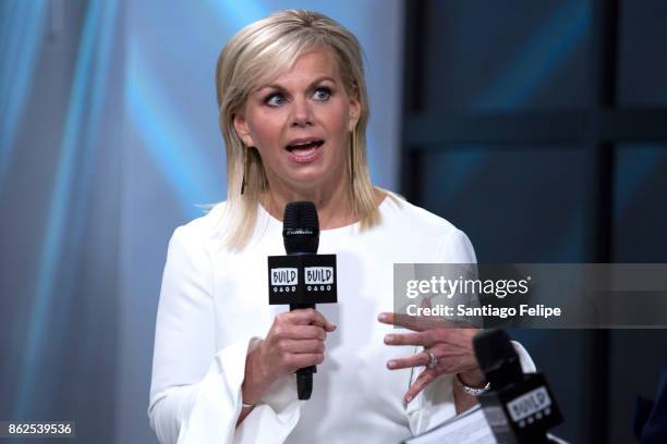 Gretchen Carlson attends Build Presents to discuss her book "Be Fierce: Stop Harassment And Take Back Your Power" at Build Studio on October 17, 2017...