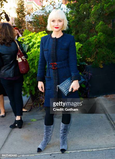 Christina Ricci on October 17, 2017 in New York City.