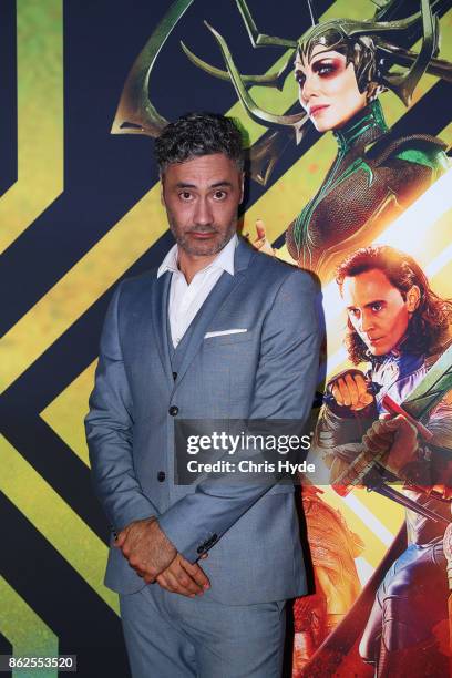 Taika Waititi arrives for the Thor: Ragnarok Australian Premiere at Event Cinemas Robina on October 13, 2017 in Gold Coast, Australia.