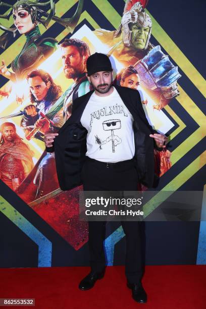 Brad Winderbaum arrives for the Thor: Ragnarok Australian Premiere at Event Cinemas Robina on October 13, 2017 in Gold Coast, Australia.