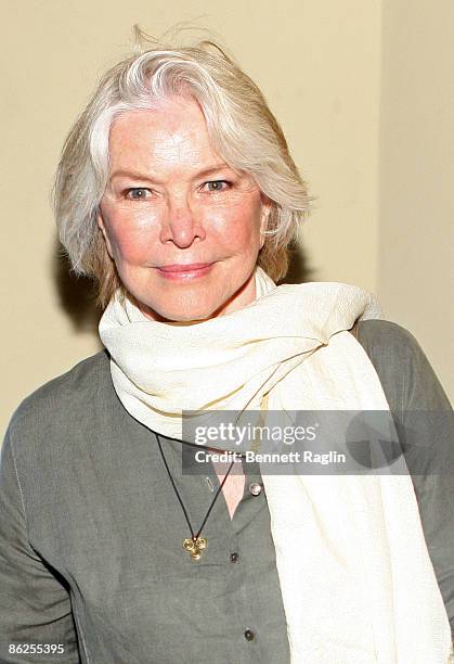 Actress Ellen Burstyn attends a benefit screening of "Home" at the West Side YMCA on April 27, 2009 in New York City.