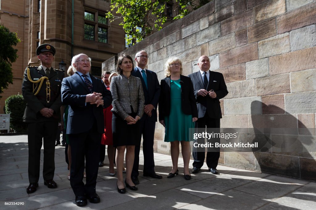 Irish President Michael D. Higgins Visits Australia