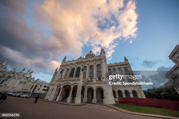 the museum of the revolution at havana, cuba - havana cuba revolution museum stock pictures, royalty-free photos & images