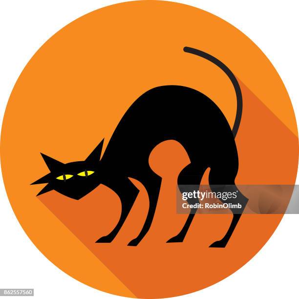 Halloween Cat Icon High-Res Vector Graphic - Getty Images