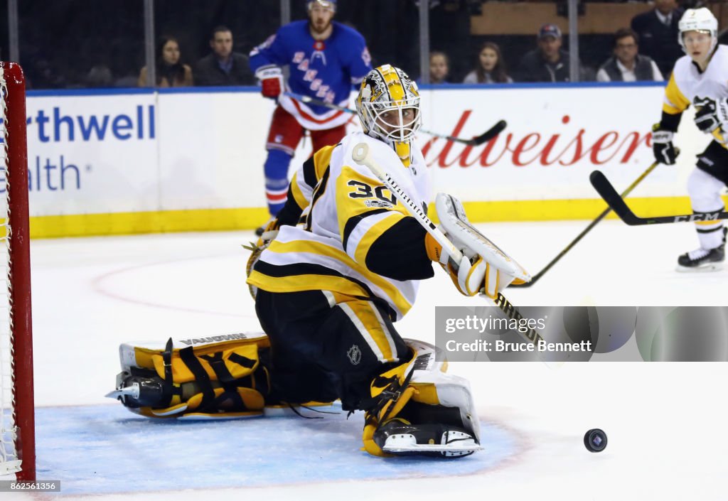 Pittsburgh Penguins v New York Rangers