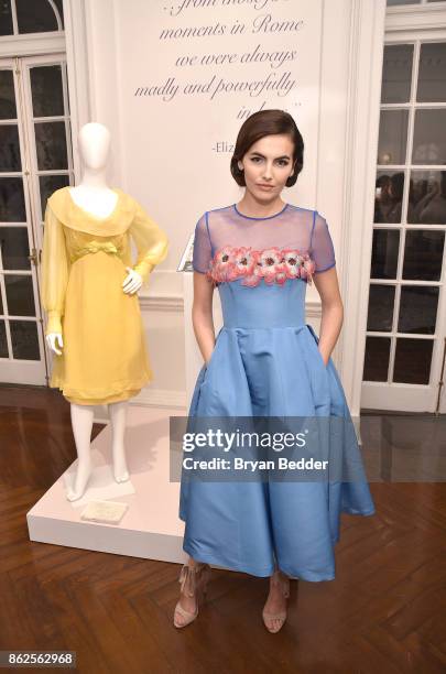 Actress Camilla Belle co-hosts Elizabeth Taylor Love & White Diamonds New Fragrance Launch at the Academy Mansion on October 17, 2017 in New York...