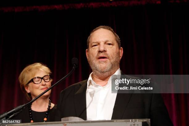 Meryl Streep and Harvey Weinstein attend CHRISTOPHER AND DANA REEVE FOUNDATION Host A MAGICAL EVENING GALA at Cipriani Wall Street on November 28,...