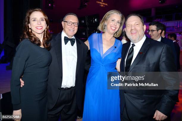 Jane Boon, Norman Pearlstine, Nancy Gibbs and Harvey Weinstein attend the 2015 Time 100 Gala at Jazz at Lincoln Center on April 21, 2015 in New York...