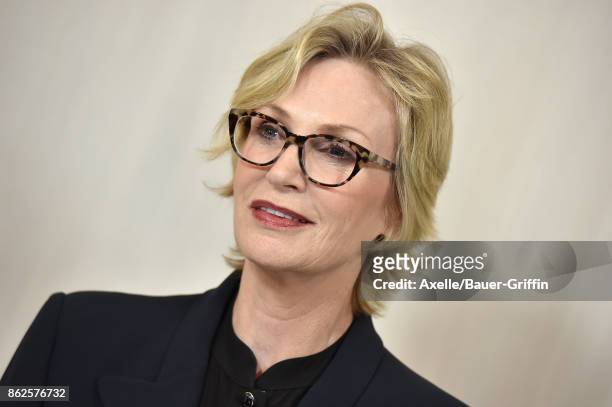 Actress Jane Lynch arrives at Hammer Museum Gala in the Garden on October 14, 2017 in Westwood, California.
