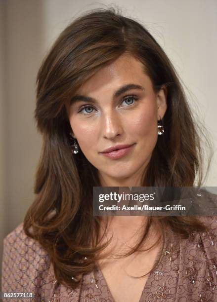 Actress Rainey Qualley arrives at Hammer Museum Gala in the Garden on October 14, 2017 in Westwood, California.