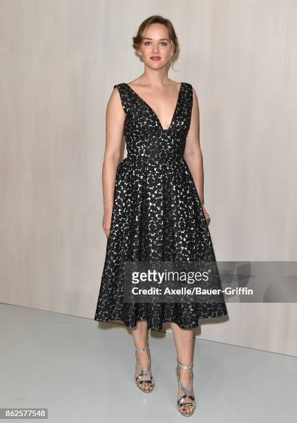 Actress Jess Weixler arrives at Hammer Museum Gala in the Garden on October 14, 2017 in Westwood, California.