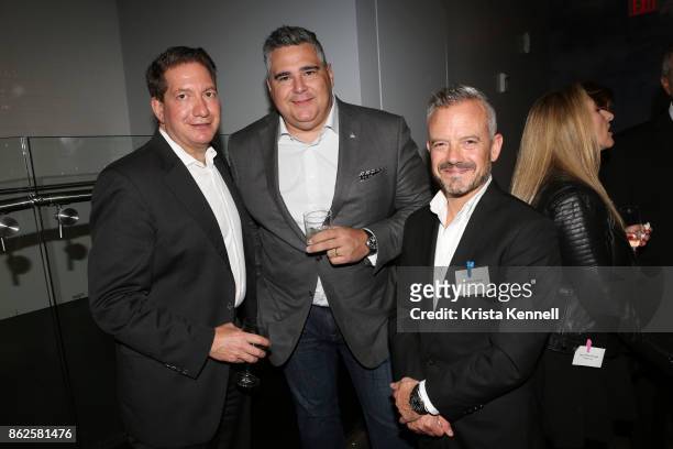 Jim Weinberg, Aldo Group CEO David Bensadoun and Jonathan Frankel attend DSW: A Celebration of Self Expression on October 17, 2017 in New York City.