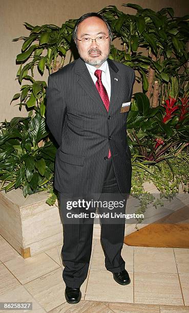 Judge Lance Ito attends the 43rd Anniversary Visionary Awards at the Hilton Los Angeles/Universal City hotel on April 27, 2009 in Universal City,...