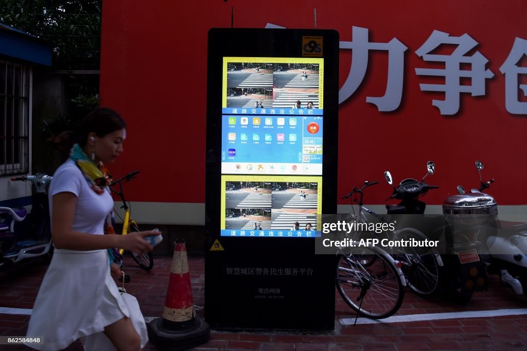 CHINA-TRAFFIC-IDENTITY