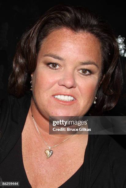 Rosie O'Donnell poses at the 2009 Passing It On Gala to benefit Rosie's Broadway Kids at the New World Stages on April 27, 2009 in New York City.