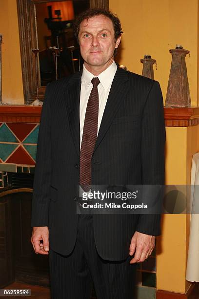 Boris McGiver attends the "Desire Under The Elms" Broadway opening night after party at the Redeye Grill on April 27, 2009 in New York City.