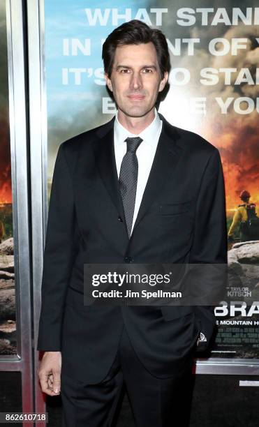 Director Joseph Kosinski attends the "Only The Brave" New York screening at iPic Theater on October 17, 2017 in New York City.