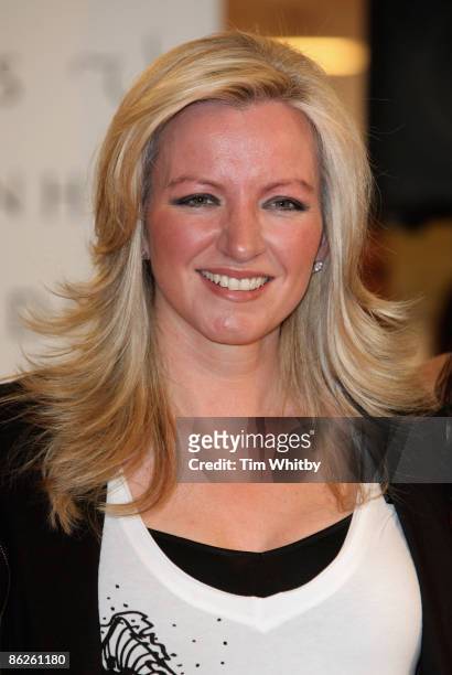 Michelle Mone, the creator of Ultimo helps to launch Ultimo's Bra Clinic which is part of Debenhams national Bra Fit Initiative at Debenhams, Oxford...