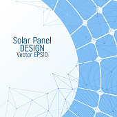 Solar panel. Renewable energy resources.