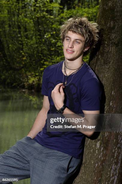 Steve Appleton poses for portraits at the English Garden on April 15, 2009 in Munich, Germany.