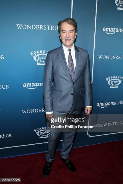 Composer Carter Burwell attends the premiere of Roadside Attractions' "Wonderstruck" at Los Angeles Theatre on October 17, 2017 in Los Angeles,...
