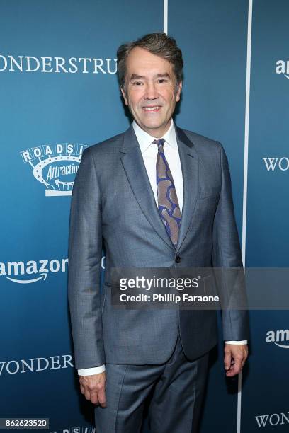 Composer Carter Burwell attends the premiere of Roadside Attractions' "Wonderstruck" at Los Angeles Theatre on October 17, 2017 in Los Angeles,...
