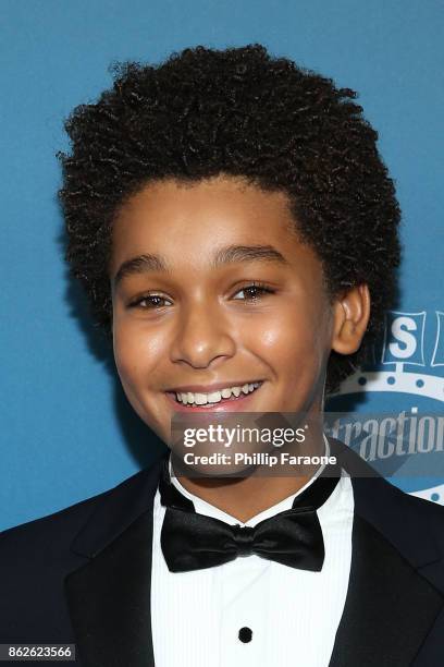 Actor Jaden Michael attends the premiere of Roadside Attractions' "Wonderstruck" at Los Angeles Theatre on October 17, 2017 in Los Angeles,...