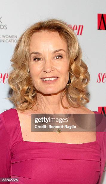 Actress Jessica Lange attends the 2009 Matrix Awards at the Waldorf=Astoria on April 27, 2009 in New York City.
