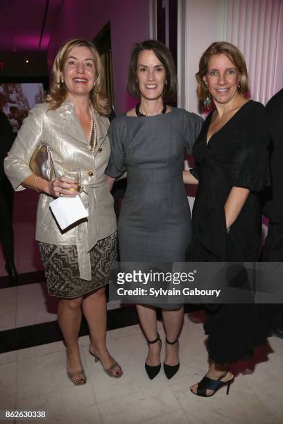 Blanche Williams, Whitney Donhauser and Farran Tozer Brown attend Museum of the City of New York honors Gloria Steinem, Whoopi Goldberg, Michiko...
