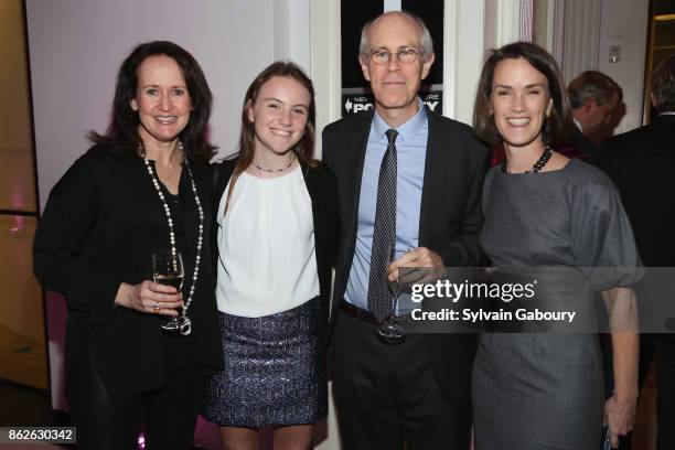 Andrea London, Emilia Donhauser, Peter Donhauser and Whitney Donhauser attend Museum of the City of New York honors Gloria Steinem, Whoopi Goldberg,...