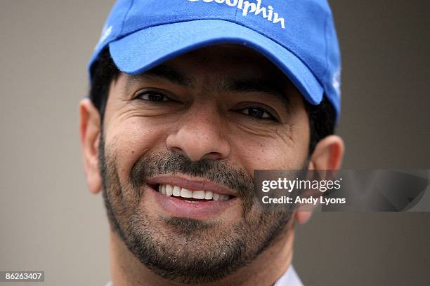 Saeed bin Suroor the trainer of Desert Party and Regal Ransom is pictured during the morning training for the 135th Kentucky Derby at Churchill Downs...