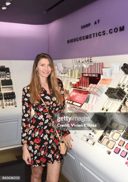 Claudia Vergara attends Louise Roe For Kiko Milano At Kiko Milano Hollywood Venue on October 14, 2017 in Hollywood, California.