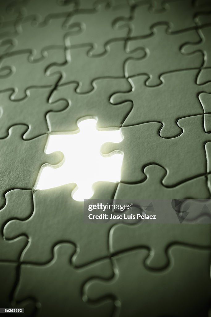 Missing puzzle piece