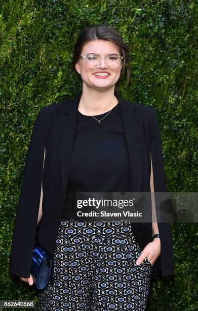 Producer Leslye Headland attends Through Her Lens: The Tribeca Chanel Women's Filmmaker Program Luncheon at Locanda Verde on October 17, 2017 in New...